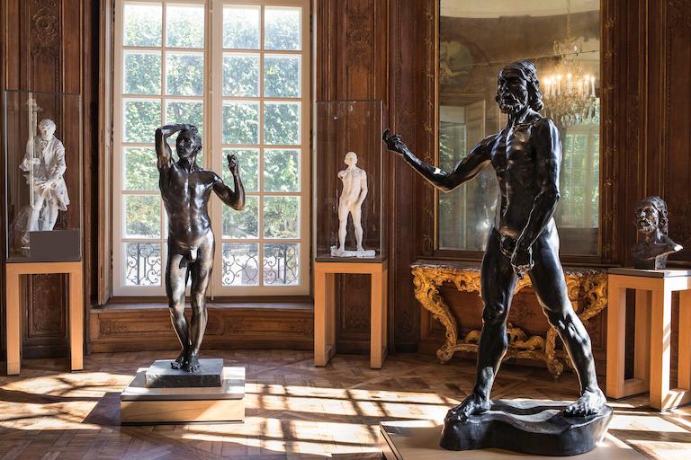 Statues in Rodin museum