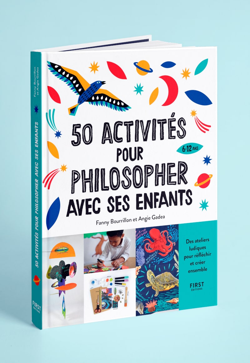Couverture du livre 50 activités pour philosopher avec ses
	enfants