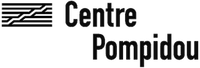 The Pompidou Center logo black on a white background